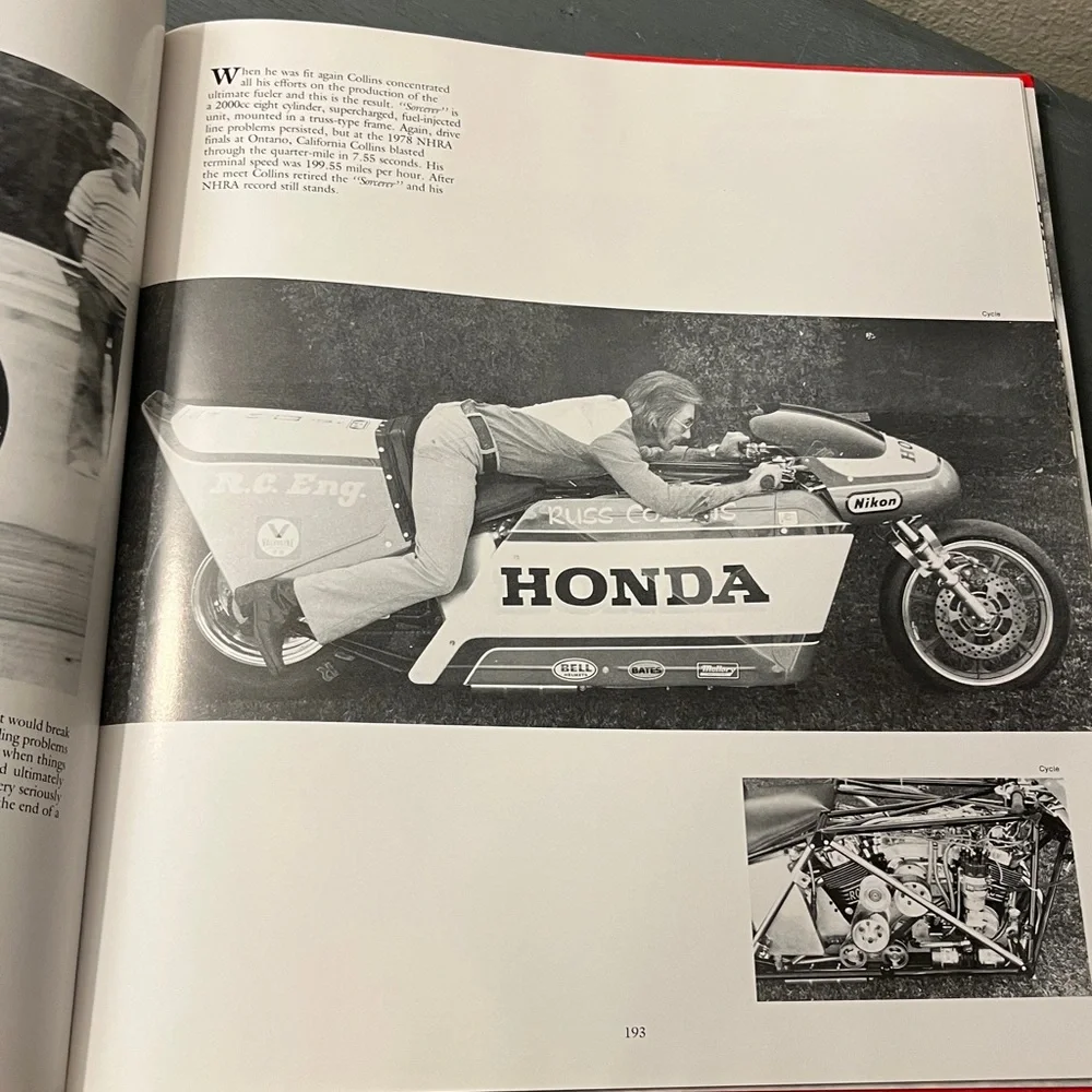 American Racer 1940-1980 Book by Stephen Wright Excellent Vintage Condition